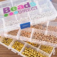 beads direct findings collection in silver gold and rose gold over 120 ...