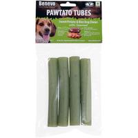 Benevo Vegan Pawtato Tubes - Seaweed infused Dog Chews 90g