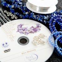 bead spider semi precious and crystal bracelets kit 386022