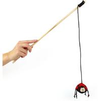 Beco Catnip Wand Toy - Ladybird