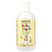 bentley organic baby wash with aloe vera chamomile lavender 250ml