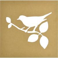 Beyond The Page MDF Bird Silhouette Wall Art Frame 344729