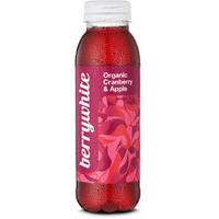 Berrywhite Natural Organic Still Juice Drink - Cranberry & Apple - 330ml