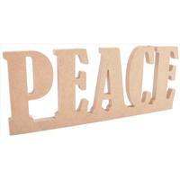 Beyond The Page MDF Peace Standing Word 344206