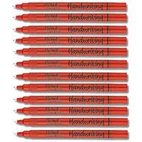 Berol Black Handwriting Pen 0.6mm Tip (12 Pack)