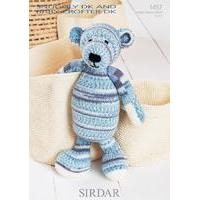 Bear in Sirdar Snuggly DK (1457)