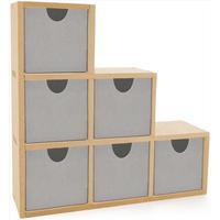 Beyond The Page MDF Bookend Drawers 344331