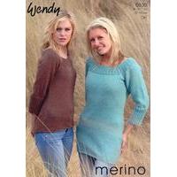 Bell Sleeve Dress & Sweater in Wendy Merino DK (5638)