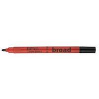 Berol Colour Broad Fibre Tip Pens 1.7mm Line Width Black Pack of 12