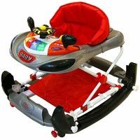 bebe style f1 racing car walker and rocker deluxe greyred