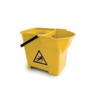 bentley mb16y 16 litre heavy duty mop bucket yellow spcmb16y