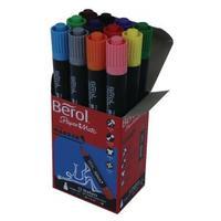 Berol Assorted Colourmarker Pens Boxed Pack of 12 S0376770