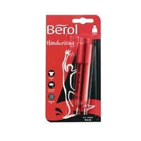 Berol Handwriting Pen Blister Card Black Pack of 24 S0672930