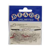 beads unlimited nickel plated hooks 18 x 6 mm 25 pack