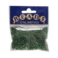 Beads Unlimited Emerald Rocaille Beads 2.5 x 3 mm 50 g