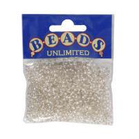 Beads Unlimited Silver Rocaille Beads 2.5 x 3 mm 50 g
