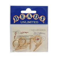 Beads Unlimited Midi Gold Plated Toggle Clasps 3 Pack