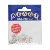 beads unlimited silver trigger clasp 15 x 6 mm 13 pack