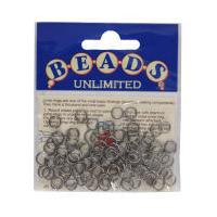 Beads Unlimited Antique Black Jump Rings 7 mm 120 Pack