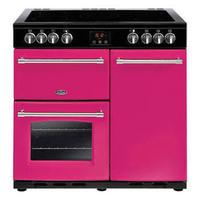 Belling 444444232 Farmhouse 90E CB 90cm Electric Range Cooker Floral B