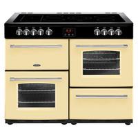 Belling 444444150 Farmhouse 110E 110cm Electric Range Cooker in Cream