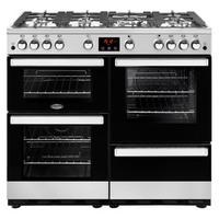 belling 444444088 cookcentre 100g 100cm gas range stainless steel