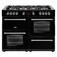 Belling 444444151 Farmhouse 110G 110cm Gas Range Cooker in Black