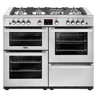 Belling 444444099 Cookcentre 110G Prof 110cm Gas Range Stainless Steel