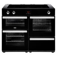 belling 444444104 cookcentre 110ei 110cm electric range cooker black