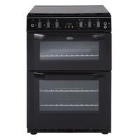 Belling 444442715 60cm Gas Cooker in Black Double Oven
