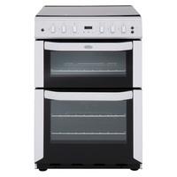Belling 444442716 60cm Gas Cooker in White Double Oven