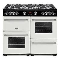 Belling 444444270 Farmhouse 100G CB 100cm Gas Range Cooker Icy Brook