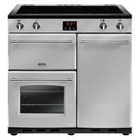 Belling 444444131 Farmhouse 90Ei 90cm Electric Range Cooker in Silver