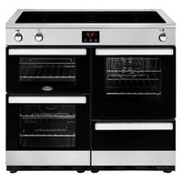 belling 444444091 cookcentre 100ei 100cm electric range cooker st st