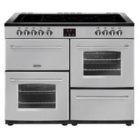 Belling 444444149 Farmhouse 110E 110cm Electric Range Cooker in Silver