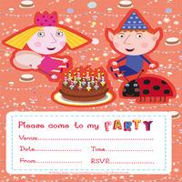 Ben and Holly\'s Little Kingdom Invitations