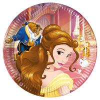 Beauty and the Beast Paper Plates