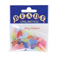 Beads Unlimited Twisted Frosted Leaf Mix 60 Pack