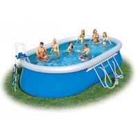 bestway 20ft x 12ft x 48inch fast set above ground swimming pool set