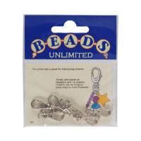 Beads Unlimited Silver Midi Swivel Clips 22 x 10 mm 6 Pack