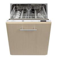 Beko DIN14C10 60cm Integrated 12 Place Dishwasher in White A Rated