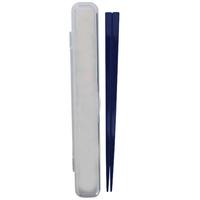 bento chopsticks with case blue