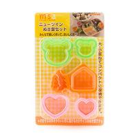 Bear, House And Heart Shaped Food Cutters