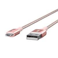 Belkin Premium Kevlar Cable - Micro Usb (rose Gold) 1.2m/4ft