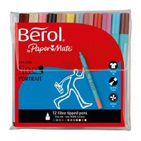 Berol Colour Fine Portrait Set. Set of 12