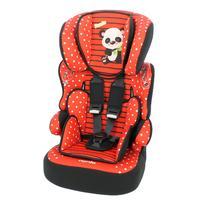 beline sp animal panda red car seat group 1 2 3