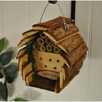 bee insect hotel garden habitat by kingfisher