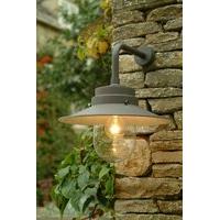 Belfast Wall Light in Coffee Bean (Mains) by Garden Trading