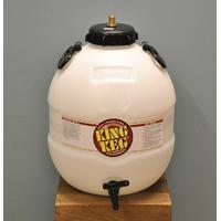 Beer Barrel with Bottom Tap by King Keg