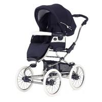 Bebecar Stylo Class Combination Pram in Oxford Blue